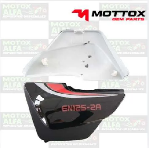 TAPA LATERAL EN125 NEGRO SUZUKI MOTTOX P10250