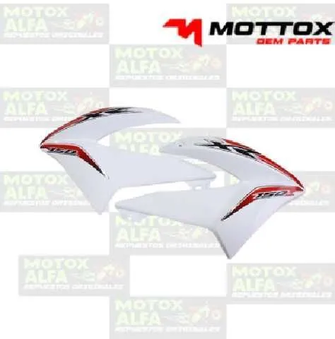 CUBRETANQUE XR150 BLANCO HONDA MOTTOX P10990