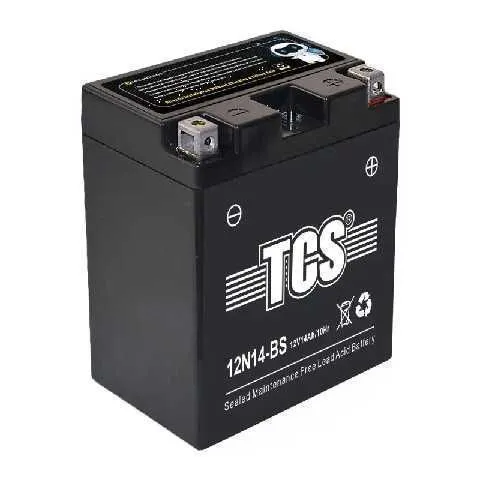 BATERIA YB14L BS 12N14 3A ROYAL ( - + ) 0026