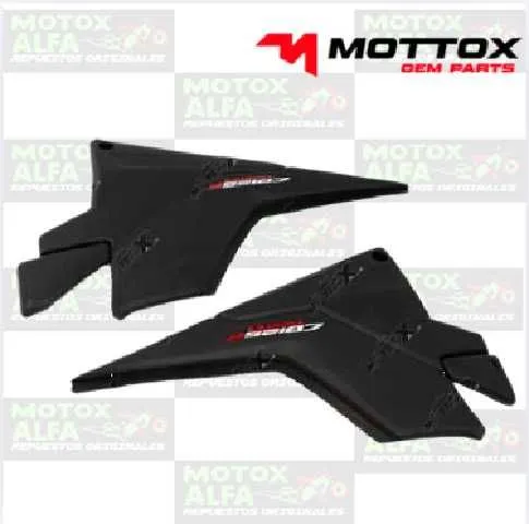 TAPA LATERAL CB125F HONDA TWISTER NEGRO MOTTOX TAPA00007