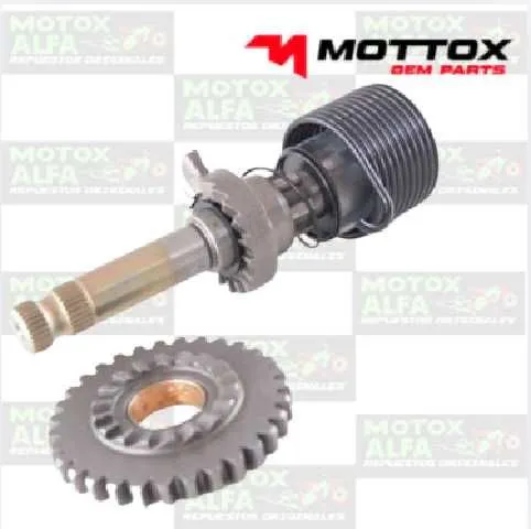 EJE ARRANQUE QM200GY COMPLETO MOTTOX M00167