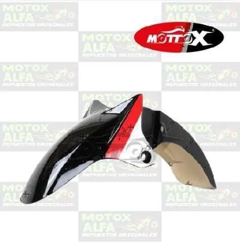 GUARDAFANGO DELANTERO CR1 NEGRO TUKO MOTTOX P11175