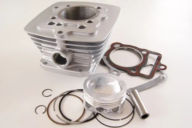 KIT CILINDRO CG150 149CC 62MM P15MM ALT69 NEGRO PISTON BAJO MOTTOX M00786