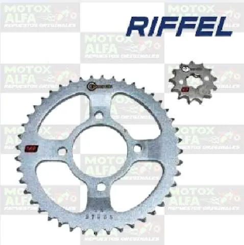 KIT CATALINA RTR160 RTR150 44T 14T 428H APACHE TITANIUM BRASIL RIFFEL 79014