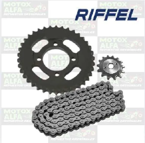 KIT ARRASTRE CBF125 43T 14T 420H HONDA BRASIL RIFFEL 70947