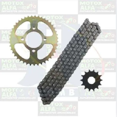 KIT ARRASTRE STIFF150 SUKIDA 42T 15T 428H 132L SUZUKI ORIGINAL G.1406 