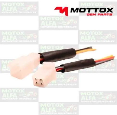 SOCKET HEMBRA MACHO 4CABLE MOTTOX M02083