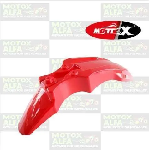 GUARDAFANGO DELANTERO SHARK200GY3 ROJO ORIGINAL MOTTOX P10134