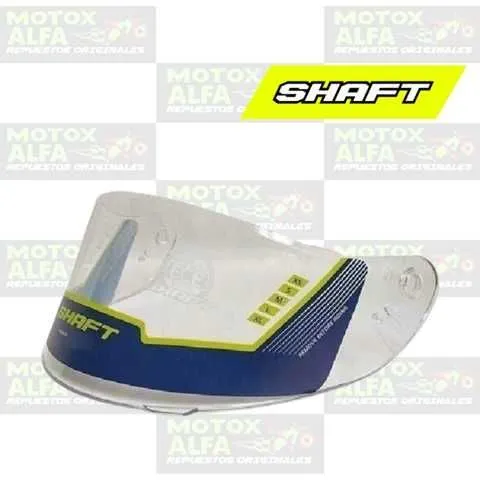 VISOR CASCO SHAFT SH586 TRANSPARENTE