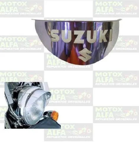 VISERA FARO REDONDO SUZUKI ALUMINIO LUJO