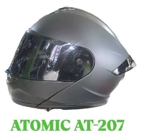 CASCO ABATIBLE ATOMIC AT-207 NEGRO MATE ROADSTER TXL CASATO00002-XL