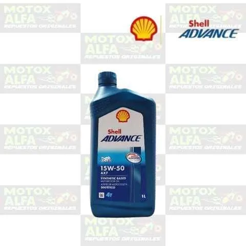 ACEITE 15W50 4T 3000KM SHELL ADVANCE AX7 2001761
