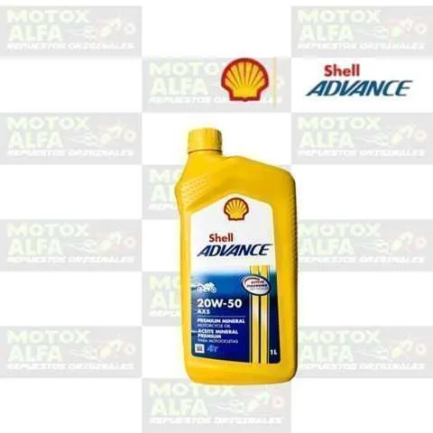 ACEITE 20W50 4T 3000KM SHELL ADVANCE AX5 2001945