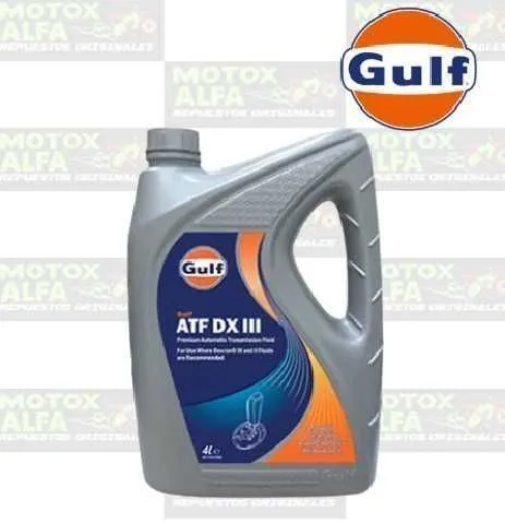 ACEITE HIDRAULICO ATF DX III MP 10W 1L GULF 30200