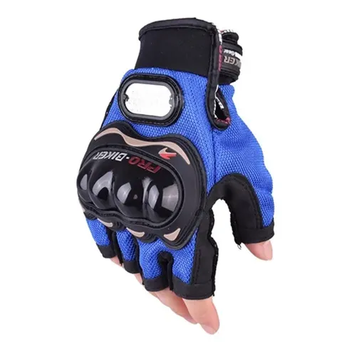 GUANTE CORTO PROBIKER AZUL TXL PROTECCION LUJO 