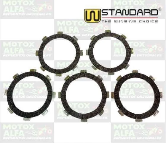 DISCO EMBRAGUE WAVE100 5P HONDA STANDARD DDE00017