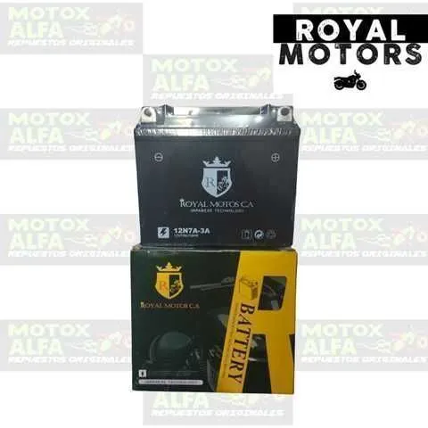 BATERIA 12N7 3A FLACA WY125/CBF125 SECA ROYAL 0006