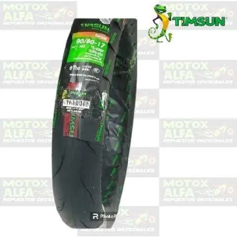 LLANTA R17 90/80-17 TL TS-699F 3.00-17 TIMSUN RADIAL MOTOVELOCIDAD 46S TL HOT-MELT9 CRYPTON-CT125-BM150-PLATINO-NS160-MT110-XY125-