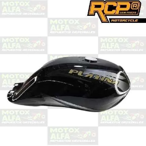 TANQUE GASOLINA BAJAJ PLATINA100 NEGRO BAJAJ RCP TAQ00080