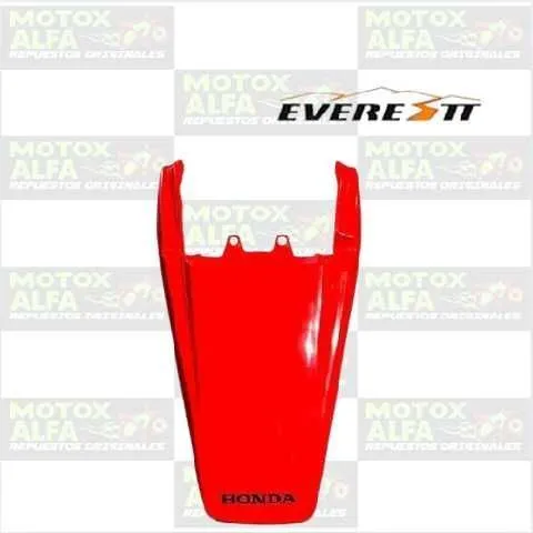 GUARDAFANGO POSTERIOR XR250 ROJO HONDA TORNADO EVERESTT 18109.117-EVE