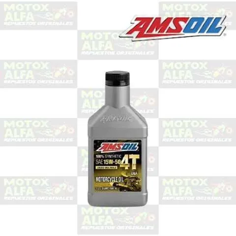 ACEITE 15W50 4T 100% SINTETICO MC7QT AMSOIL ESTADOS UNIDOS 17.001.0011