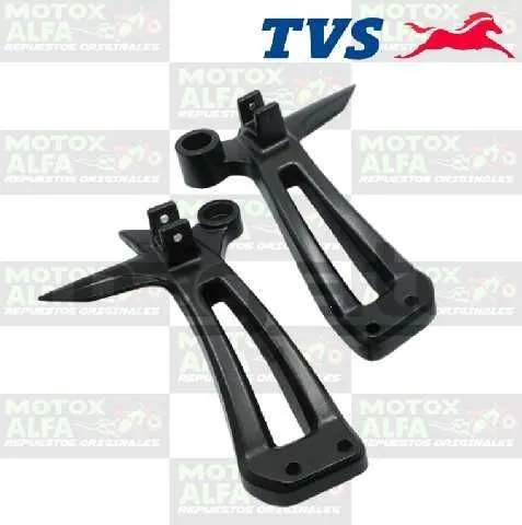 BASE ESTRIBO POSTERIOR RTR180 RTR160 APACHE ORIGINAL TVS N9222850 N9222840 19136.105-GEN