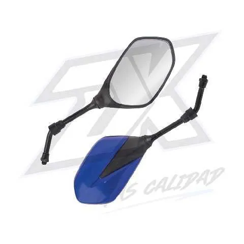 ESPEJO MT110 XY12-30A 10MM AZUL DK 070380006