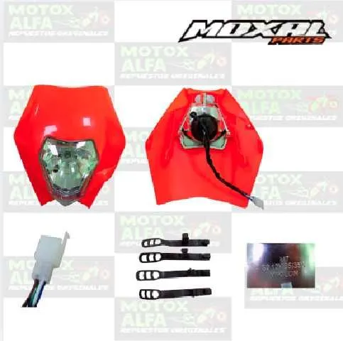MASCARILLA COMPLETA FX250 AK47 2017 NARANJA MOXAL 01.025.0123