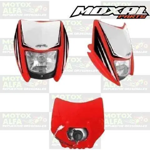 MASCARILLA COMPLETA XY200GY6 ROJA MOXAL 01.025.0061