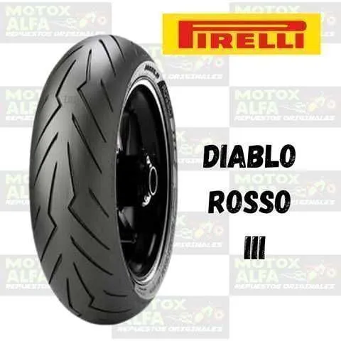 LLANTA R17 100/80-17 TL 52H DIABLO ROSSO III INDONESIA PIRELLI 04.005.0261