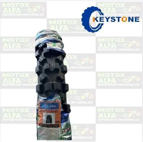 LLANTA R19 90/90-19 TL SY044 KS-057 6PR KEYSTONE 2001784 NXR125 XR150 XR190 TUNDRA230 CB500X XTZ150 XTZ250 KLX250 DR200 VSTROM250 XPULSE200 ADVENTURE3