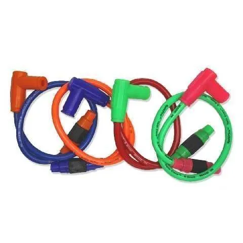 CACHIMBA CABLE BUJIA ROYAL ROJO JIN-021