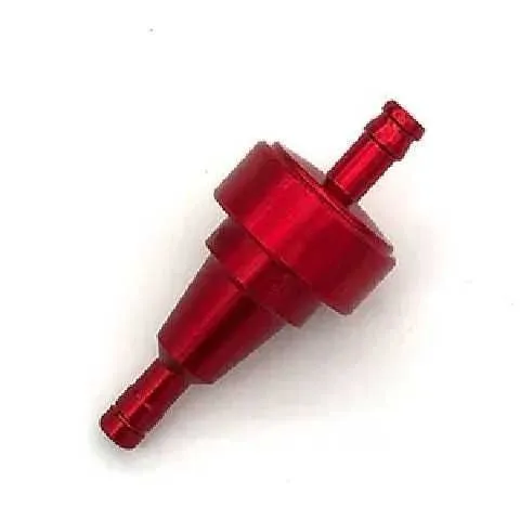 FILTRO GASOLINA ALUMINIO LUJO ROJO MOXAL 06.075.0006