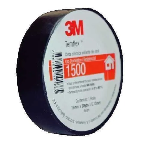 TAIPE 3M NEGRO TENFLEX 18MM C40020