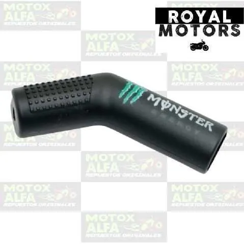 CAUCHO PEDAL CAMBIO BOTITA NEGRO LUJO ROYAL A204