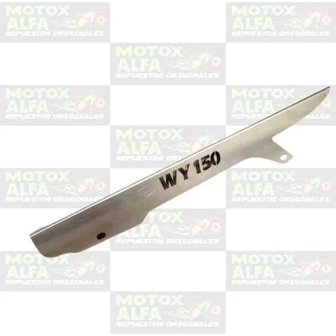CUBRECADENA WY125 XY15 SHINERAY ALUMINIO LUJO