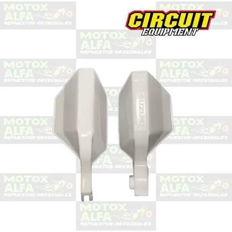CUBREMANO DR200 DR650 BLANCO SUZUKI COLOMBIANO 02C-0201