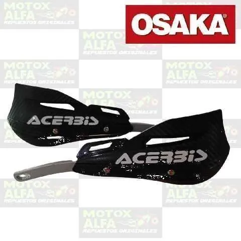 CUBREMANO GY200 ACERBIS ALUMINIO NEGRO MX LUJO OSAKA 1688