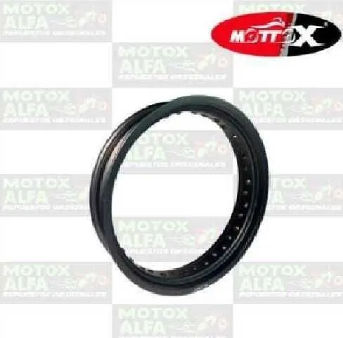 ARO R17 3.50-17 36H ALUMINIO NEGRO MOTTOX AROS021