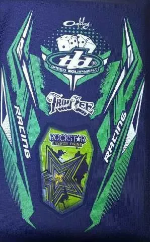 FORRO MONTURA ESTAMPADO VERDE NACIONAL RV--