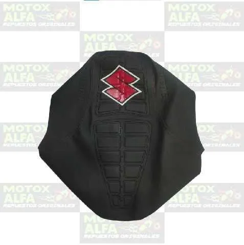 FORRO MONTURA GN125 SUZUKI ROJO TIPO ORIGINAL COLOMBIANO