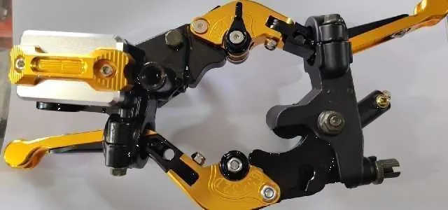 KIT MANIGUETA GY200 DORADO RETRACTI LUJO CON BOMBA  RV