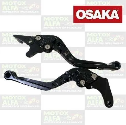 KIT MANIGUETA RTR200 APACHE TVS NEGRO RETRACTIL LUJO OSAKA 516