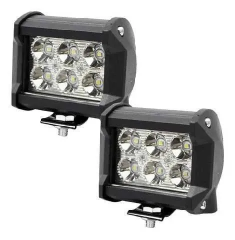 LUZ LED BARRA 6LED CUADRADA RV LUZBLES006