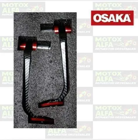 CUBREMANO ALUMINIO ROJO OSAKA 2007 -014BL 1421