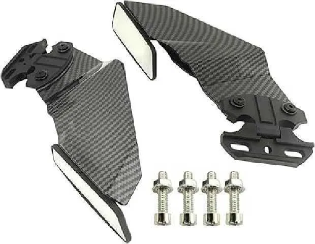 ESPEJO ALUMINIO ALERON FIBRA CARBONO NEGRO OSAKA FC 2004 459 462