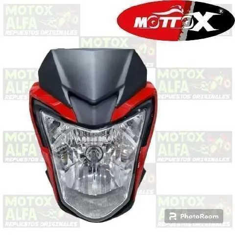 MASCARILLA COMPLETA CBF160 ROJO HONDA MOTTOX MSCR00007