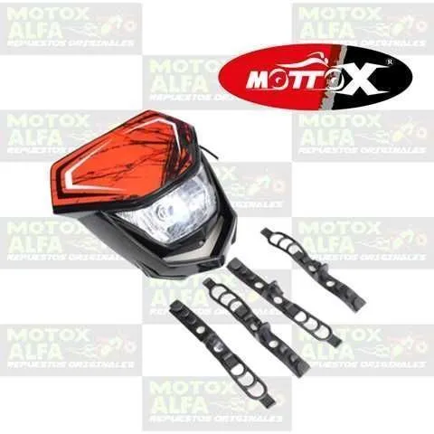 MASCARILLA COMPLETA TEKKEN250 NEGRO ROJO DAYTONA MOTTOX P10779