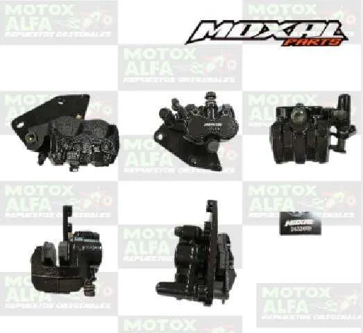 MORDAZA FRENO DELANTERA RALLY300 NEGRO BRILLO MOXAL 06.114.0052