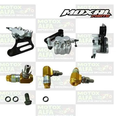 MORDAZA FRENO POSTERIOR DY250 SCORPION  CON BASE MOXAL 06.114.0044